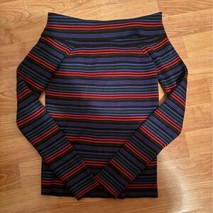 Striped Off-Shoulder Top